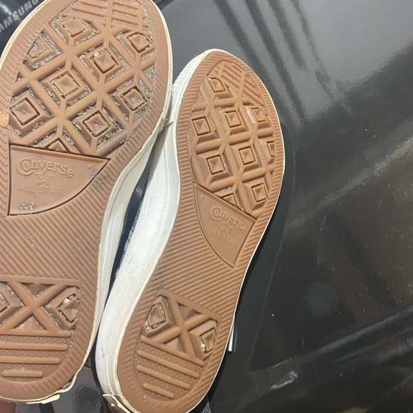 Converse Distressed Gray High-Tops - Picture 3 of 8